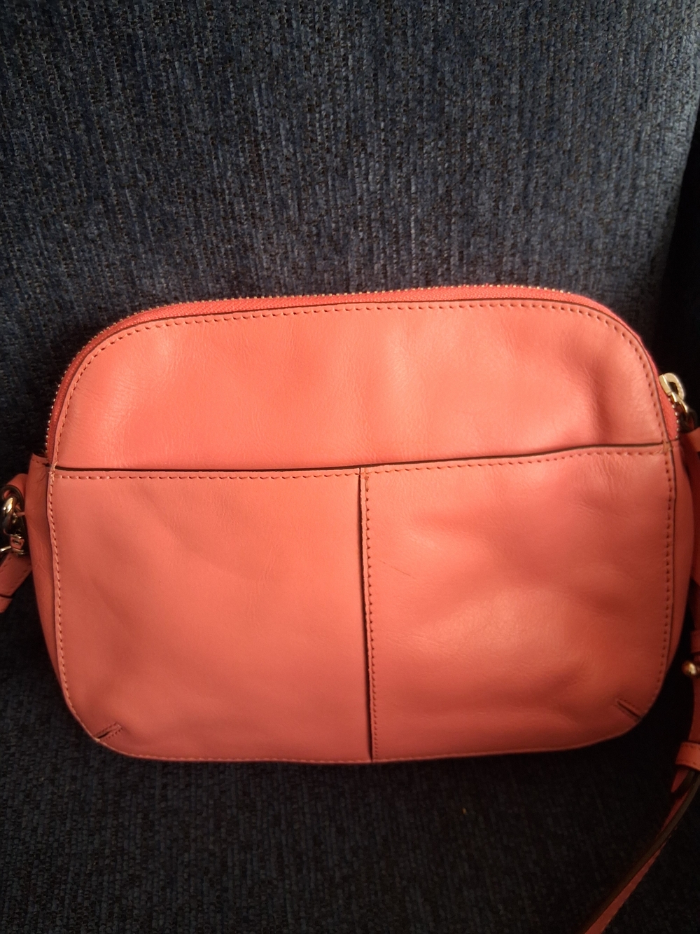 RADLEY LONDON Coral-Pink Leather Crossbody Bag - Picture 3 of 16
